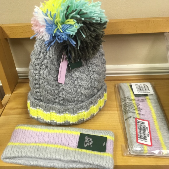 Wild Fable Pink, grey, yellow headband ear warmer - Picture 2 of 4